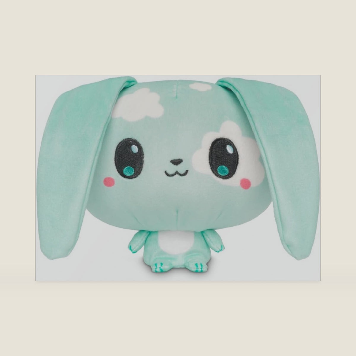 TeeTurtle Cloudheads Nimbus the Cloud Bunny Rabbit 5 Inch Plushie