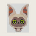 TeeTurtle Cloudheads Momo Avatar Cuddly 5 Inch Plushie
