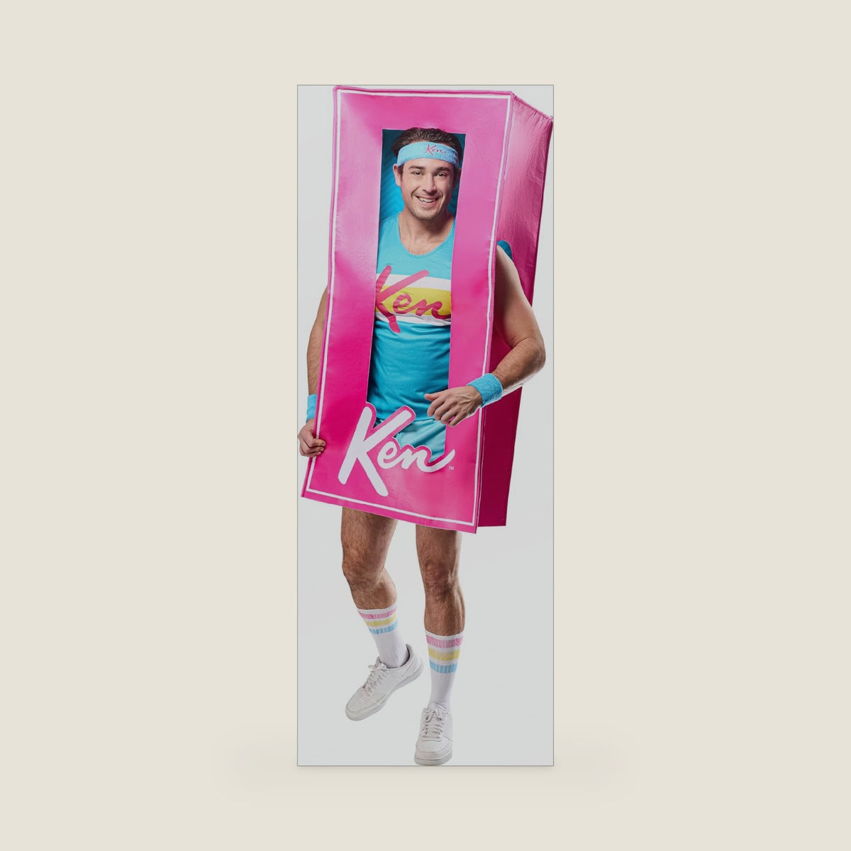 Rubies Barbie: Ken Doll Box Costume for Adults, Men's One Size