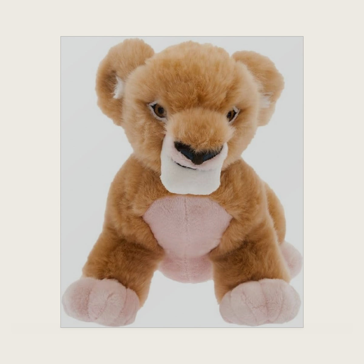 Store Official Mufasa Plush - Detailed Plushie Inspired by Mufasa: The Lion King 2024 – Cute Stuffed Animal for Kids with Embroidered Features – It makes a Grreat Gift for Lion King Toys