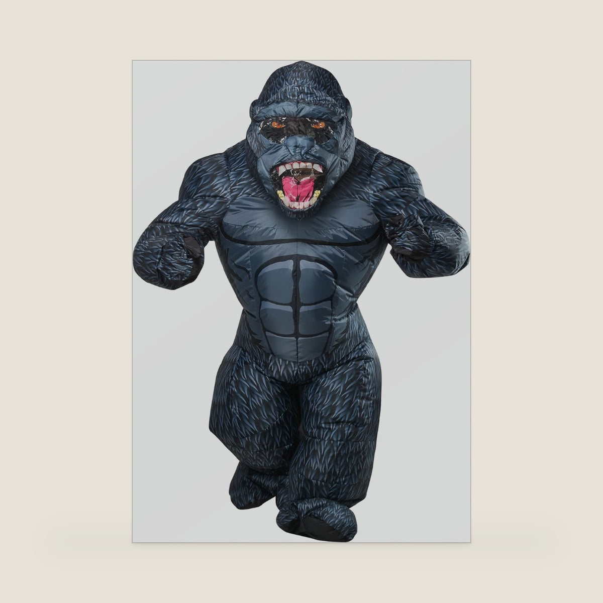 Rubies Gorilla Inflatable Costume for Adults, Unisex One Size