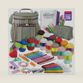 Crochet Kit for Beginners Adults and Kids - Beginner Crochet Kit for Adults with Step-by-Step Video Tutorials, Amigurumi and Crocheting Kit, Crochet Starter Kit with Soft Crochet Yarn and Crochet Bag