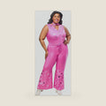 Rubies womens Cowgirl Barbie Adult Costume-plus