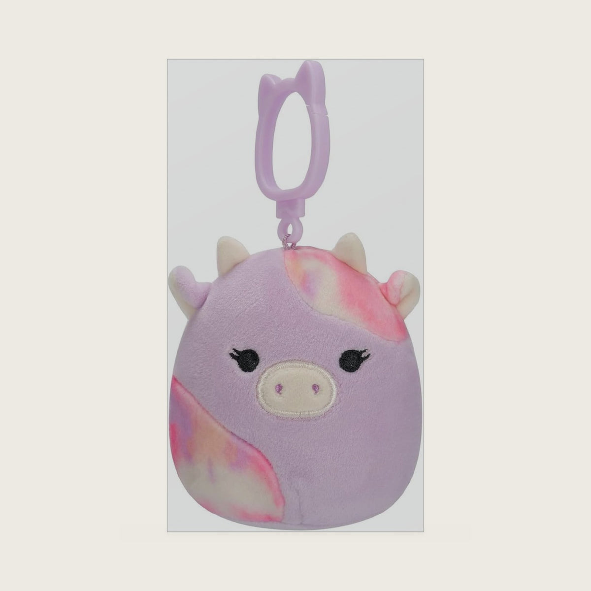 Kellytoy Cow Plush - Collectible Soft & Squishy Stuffed Animal Toy (Suri The Sunset Cow 3.5")