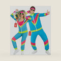 Morph, 80'S Track Suit Costume, Halloween Costumes for Adults