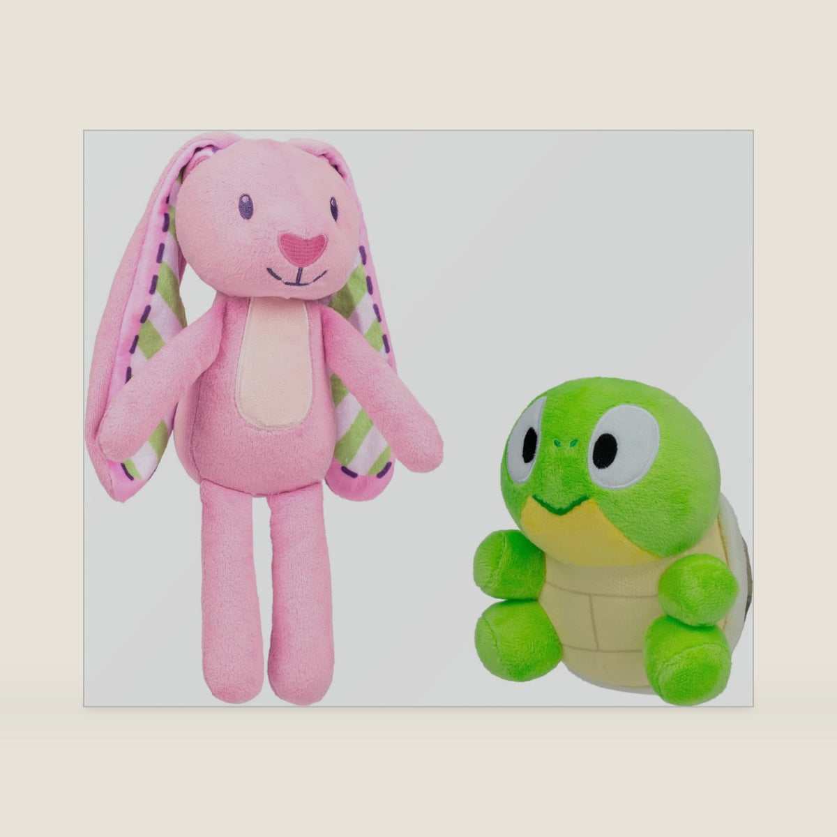 Bluey Friends 2-Pack Plush, Floppy and Turtleboy Stuffed Animals