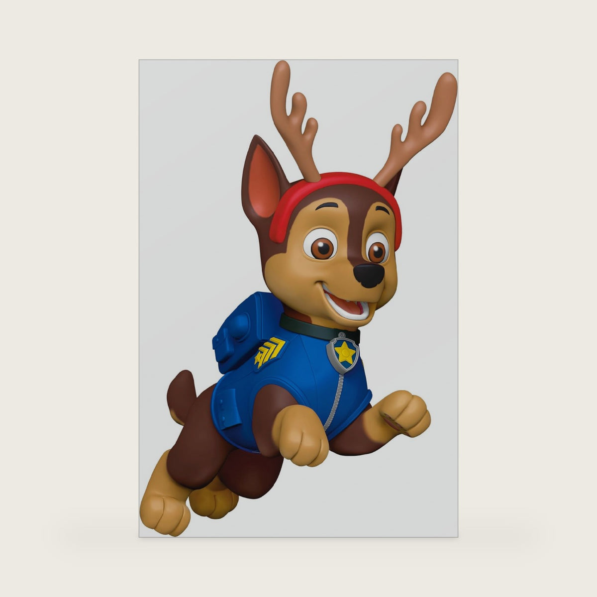 Hallmark Keepsake Paw Patrol Christmas Ornament, Chase's Pawsome for Paw Patrol Fans