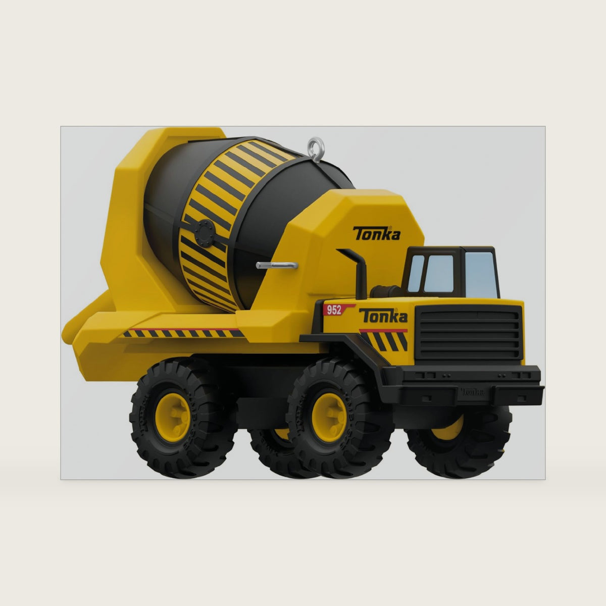 Hallmark Keepsake Christmas Ornament, Hasbro Tonka Mighty Cement Mixer, Gifts for Kids