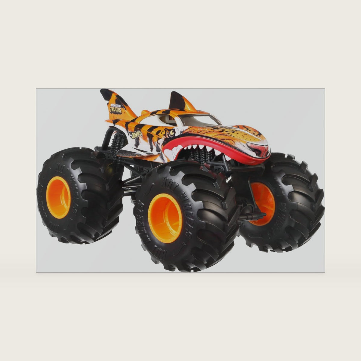 Hot Wheels Monster Trucks Oversized Tiger Shark in 1:24 Scale