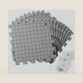 Mr. Pen- Blocking Mats for Knitting & Crochet Projects, 12" x 12"