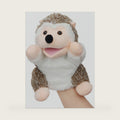 Easfan Hedgehog Hand Puppet with Movable Mouth Plush Toy Gift for Kids 10"