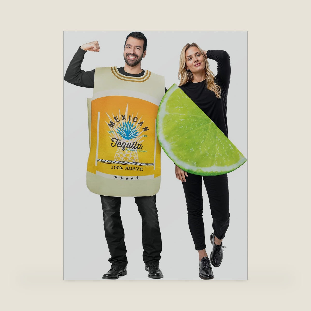 Zadin Tequila and Lime Couples Halloween Costume for Adults Funny, Best Couples Costumes 2026, Disfraces Para Parejas