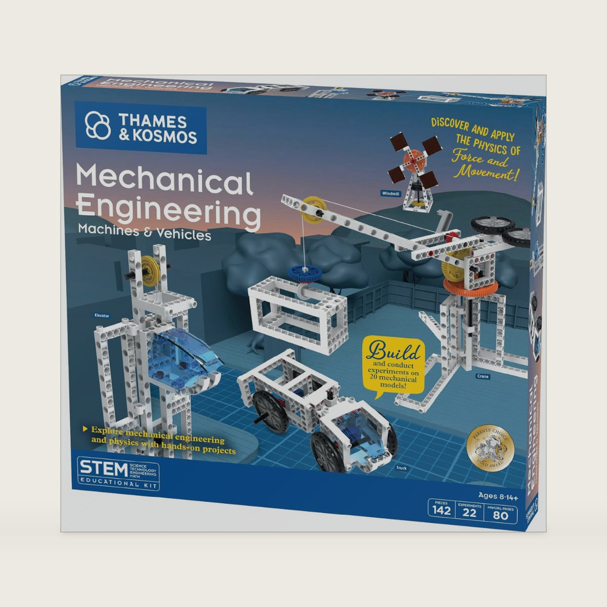 Thames & Kosmos Mechanical Eng: Machines & Vehicles | Engineering Set