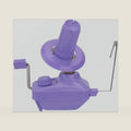 GEIWOGUO Yarn Winder Fiber Yarn String Ball Winder Holder Hand Operated (Purple)