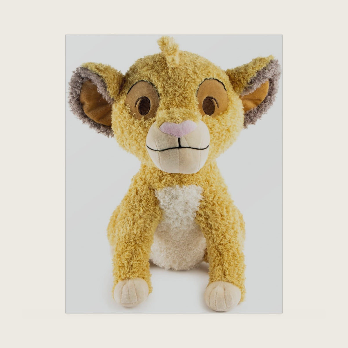 Jay Franco Plush Pillow Buddy - Soft Plushie Stuffed Pillow, 20 Inches, Yellow - Simba