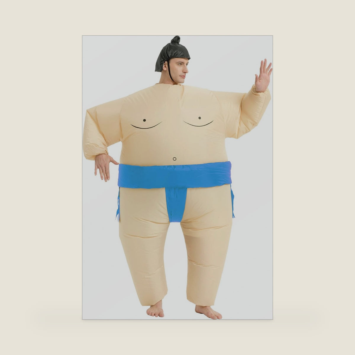 Inflatable Sumo Costume for Adult,Blow Up Wrestler Suit