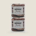 Bernat Blanket Patchwork Yarn for Crocheting Soft, Coffee Bar, 2-Pack