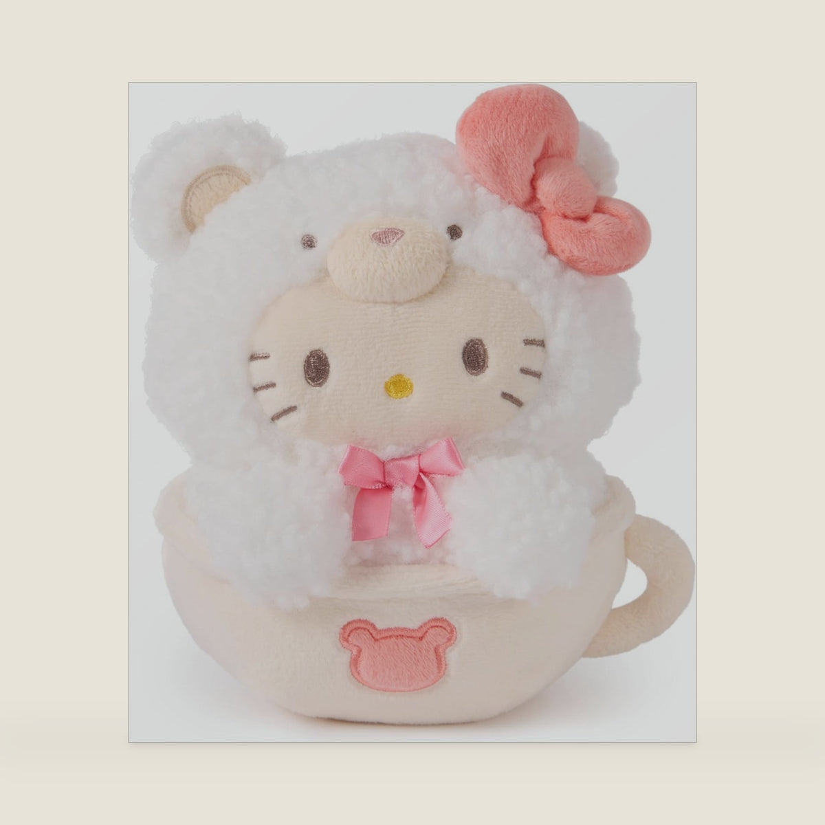 GUND 6-Inch Plush Toy with Café Latte Outfit for Ages 1+