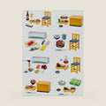 Sushi Restaurant Blind Box - Includes 1 of 8 Collectible Mini Figurines - Fun and Versatile Decoration
