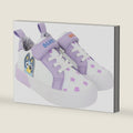 Bluey Girls Low Top Sneaker and Bingo Youth Court Shoes