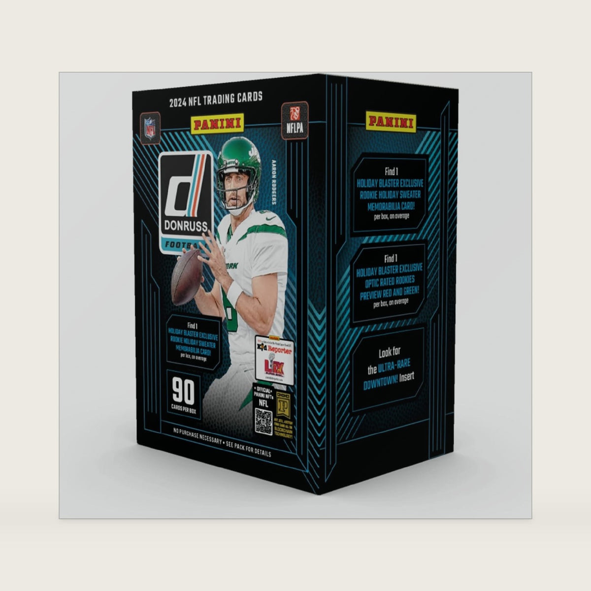 2024 Panini Donruss Holiday Football Trading Cards Blaster Box