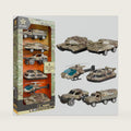 Lollipop US Army Die-Cast Vehicle Set - 6 Military Vehicles for Toddlers & Kids, Army Trucks, Jeeps, Recon Force Toys for Boys Age 4-7, Officially Licensed Army Action Set for Adventures