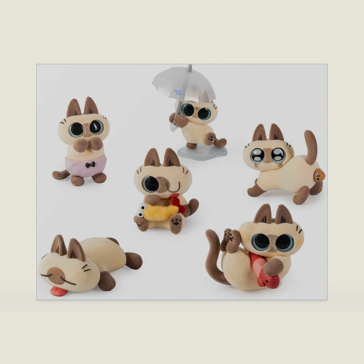 Nobeko Heartwarming 's Daily Series 3 Single Box (Contains 1 Figure), Blind Box Figures Random Design Cute Figures Collectible Toys Birthday Gifts