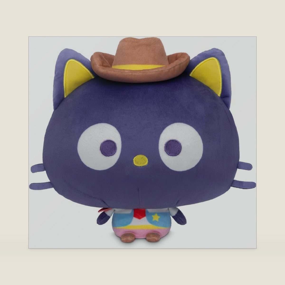 TeeTurtle Cloudheads Cowboy Chococat Cuddly 8 Inch Plushie