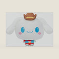 TeeTurtle Cloudheads Cowboy Cinnamoroll 8 Inch Plushie