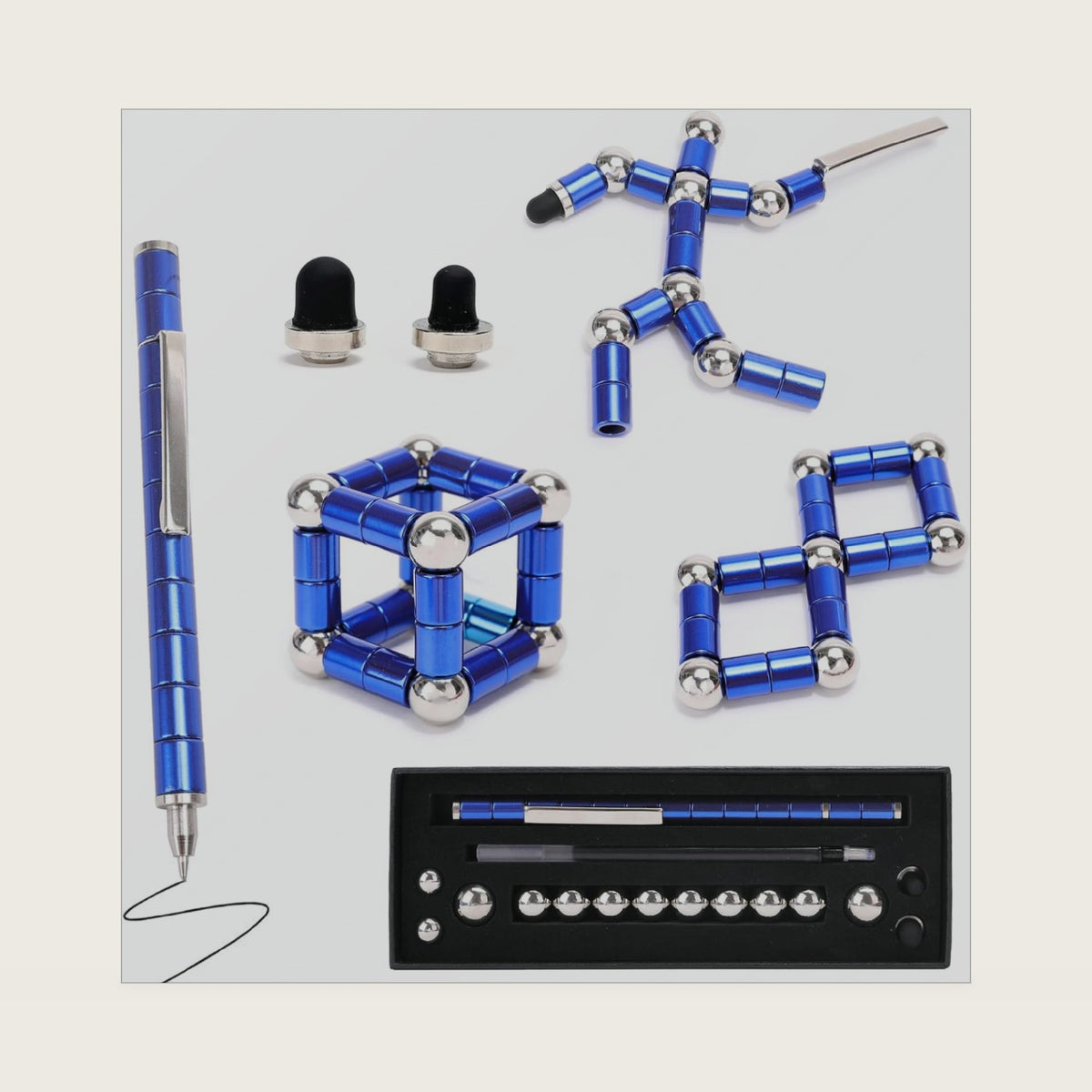 Magnetic Fidget Pen Toys for Teens - Unique Birthday Gifts for Kids Fun Toy for Teenage Boys Girls Novelty Stocking Stuffers Adults for Easter Basket Stuffs