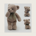 suepcuddly Small Magnet Teddy Bear Stuffed Animal Cute Plush Toy for Girl 12" (Gray)