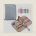 MYBAGZING Crochet Hook Set w/Case, 14 Ergonomic Hooks 2mm-10mm for Crochet
