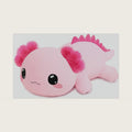 TOYSYM Weighted Stuffed Animals, 1.6 lbs Axolotl Stuffed Animal with Weighted Beads, Cute Plush Toy Pillow Gifts for Adults Kids Boys Girls