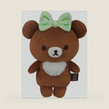 San-X Original Rilakkuma HappyForYou Series Mochi Plush - 8" Chairoikoguma