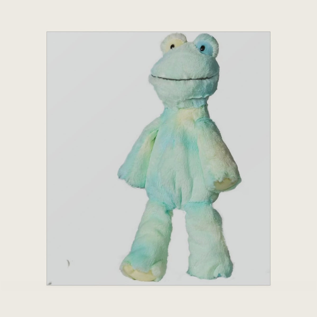 Mary Meyer Stuffed Animal Marshmallow Zoo Plush Soft Toy, 13-Inches, Paddy Frog