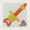 TwoEar Duck Dog Toy with Crinkle Paper, Interactive Tug of War Dog Toy