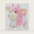Easfan Walking Pink Cow Interactive Electronic Plush Toy for Girls 7"