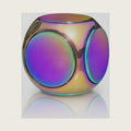 Metal Fidget Toys Adults, EDC Figette Spinner Cube Silent Cool Gadgets Stuff Desk Office Toys for Teen ADHD Small Anxiety Finger Quiet Fidgets Stress Relief Items Tools Sensory Gift for Teen Boy Girl