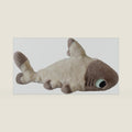 Yogin, 19.6 in Shark Cat Plush, Stuffed Animal Toys, Shark & Cat Combine Plush Toys, Perfect Stress Relief Gifts for Women Men (Siamese)