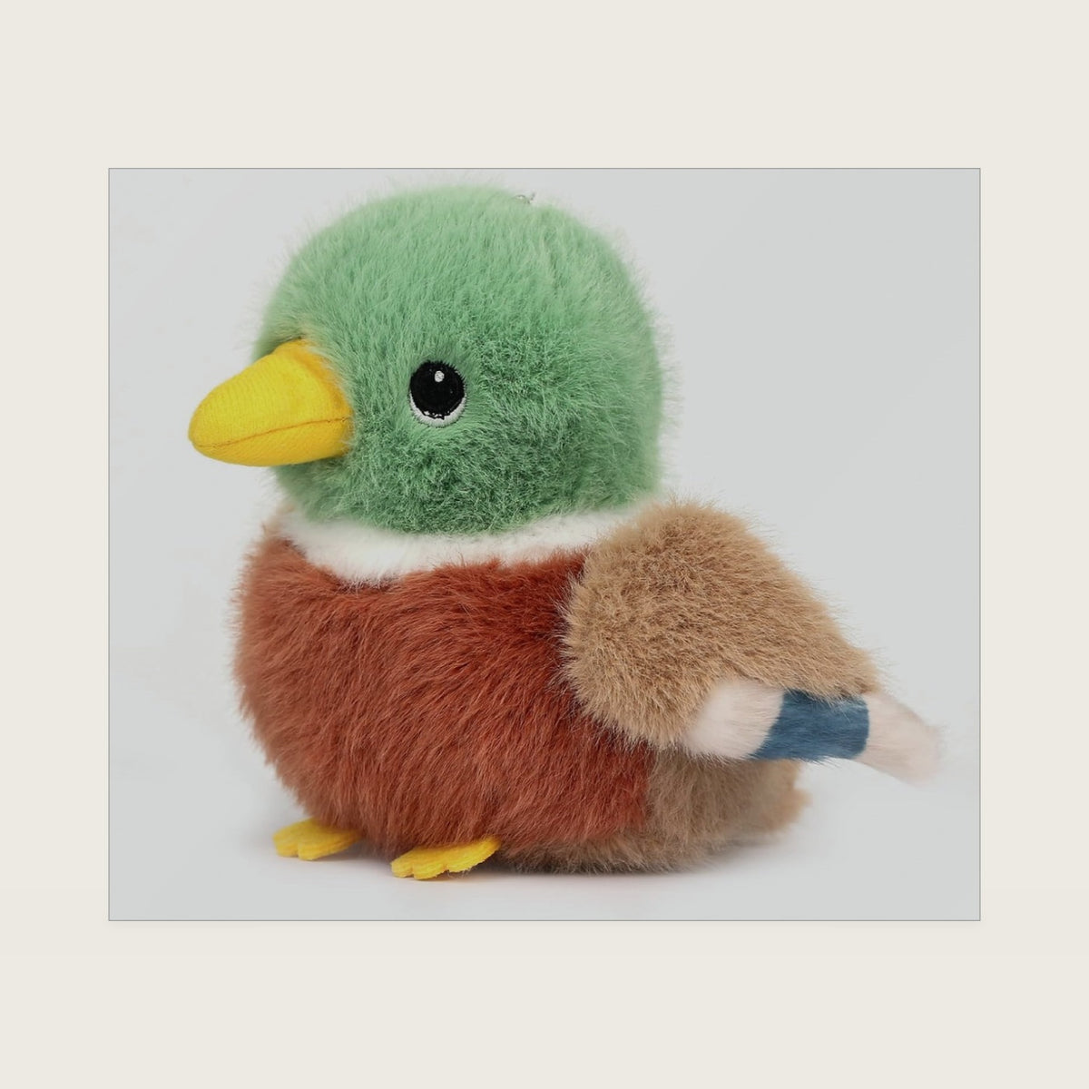 4.7” Mallard Duck Plush Toy Cute Bird Stuffed Animal Gift for Kids