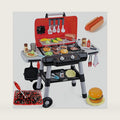 Shemira Kids Play Kitchen Toys, Kids BBQ Grill Playset, Play Grill Toys