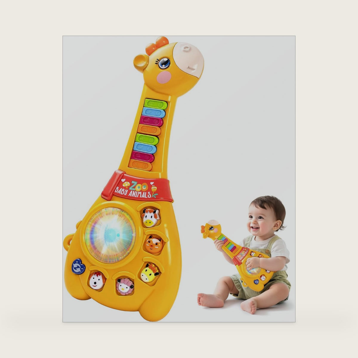 Marstone Toddler Toys for 1 2 Year Old Boy and Girl Gift Musical Guitar Toy