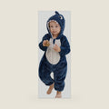 Baby Animal Cosplay Costume Hooded Romper Soft Infant Toddlers Halloween Outfits Winter Autumn Jumpsuit