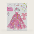 Light Up Princess Dress Up for Girls 3 4 5 6 Years Old