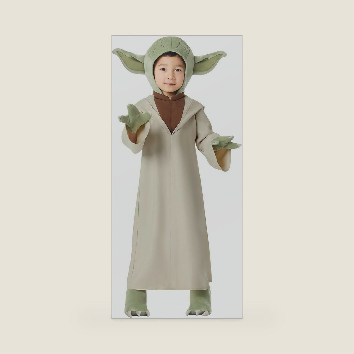 Spirit Halloween Star Wars Toddler Yoda Costume | Officially Licensed | Sci-fi Toddler Costume | Cute Jedi Outfit