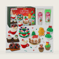 Christmas Mini Food Craft Kits, Making Miniature Food and Mini Dessert Cup Craft Set, DIY Replica Food Fun for Kids Age 6+, NOT Edible (Christmas)