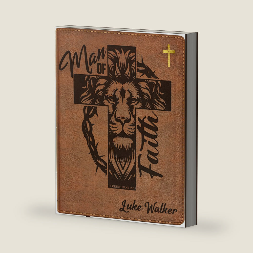 Personalized NIV Bible, Custom Holy Bible, New International Version, Man of Faith (Man of Faith Personalized)