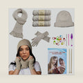 Kaaper Beginner Knitting Kit for Adults, Learn to Knit Crochet Starter Kit