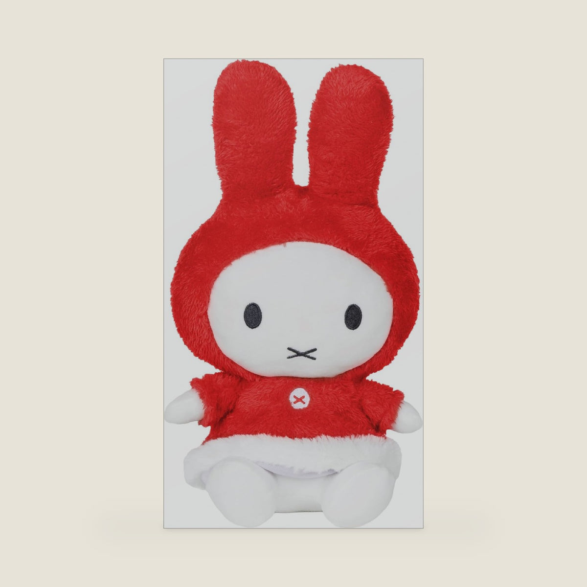 Kids Preferred Winter Plush Toy, Sitting Dutch Bunny by Dick Bruna, Soft Stuffed Animal Plushie for Girls & Boys - 13 Inches