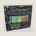 Scheepjes Glow Up Color Pack, 10 x 25g Skeins, Pink, Yellow, Green